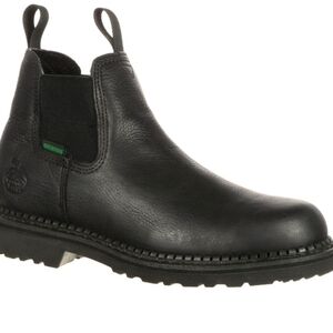 Georgia Boot Men's Black Chelsea Boots